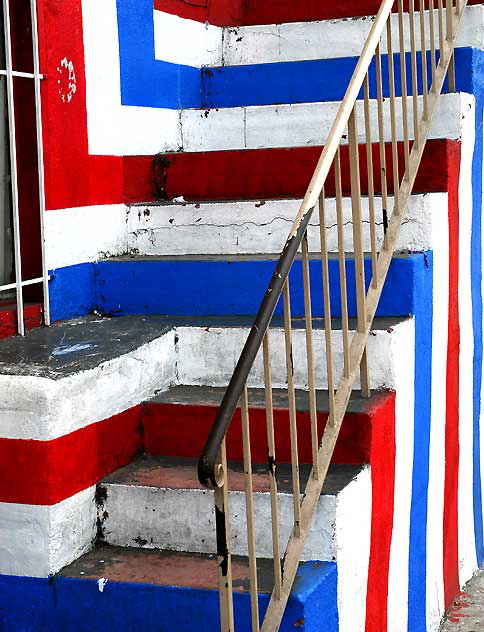 Barbershop Stairs, Echo Park and Montana