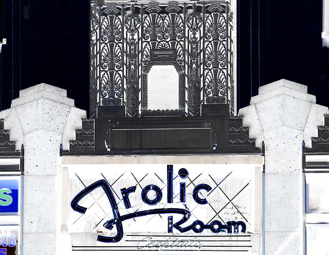 The Frolic Room, 6245 Hollywood Boulevard - negative print