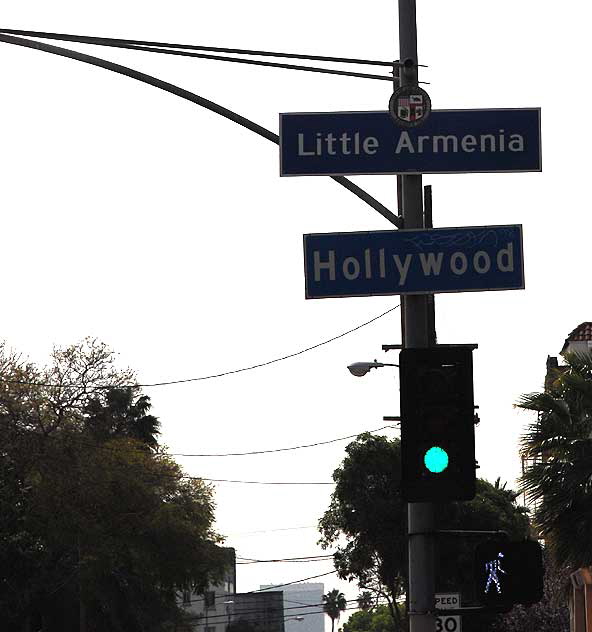 Hollywood Boulevard at Normandie, East Hollywood - Little Armenia