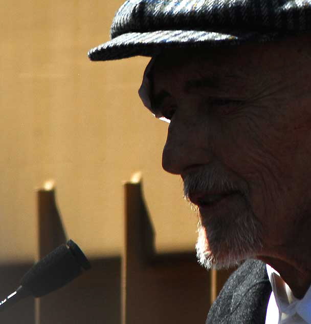 Dennis Hopper, Friday, March 26, 2010, the day he received his star on the Hollywood Walk of Fame