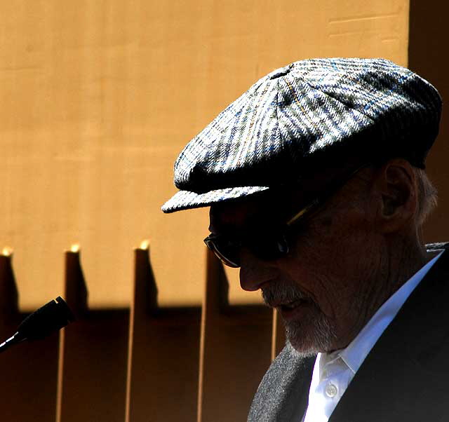 Dennis Hopper receives his star in the Hollywood Walk of Fame, Friday, March 26, 2010 