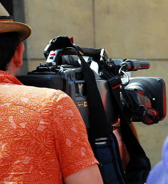 Dennis Hopper receives his star in the Hollywood Walk of Fame, Friday, March 26, 2010 - Camera