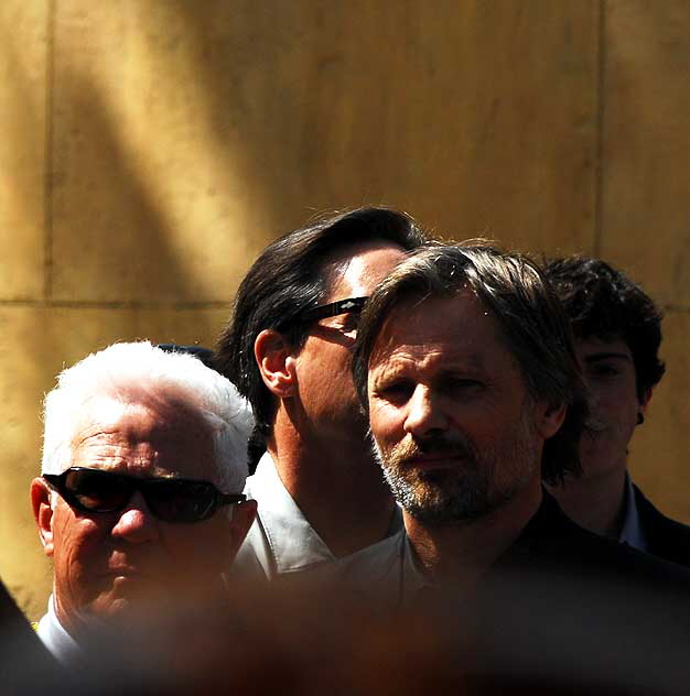 Dennis Hopper receives his star in the Hollywood Walk of Fame, Friday, March 26, 2010 - Viggo Mortensen