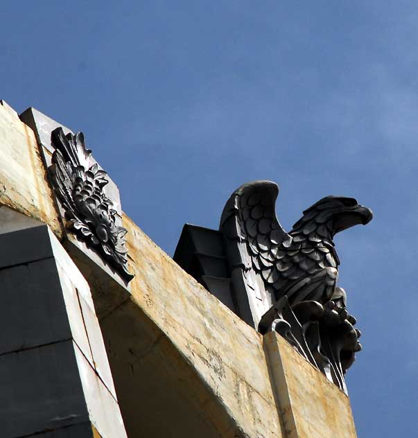 Detail, Hollywood First National Bank Building, Hollywood Boulevard