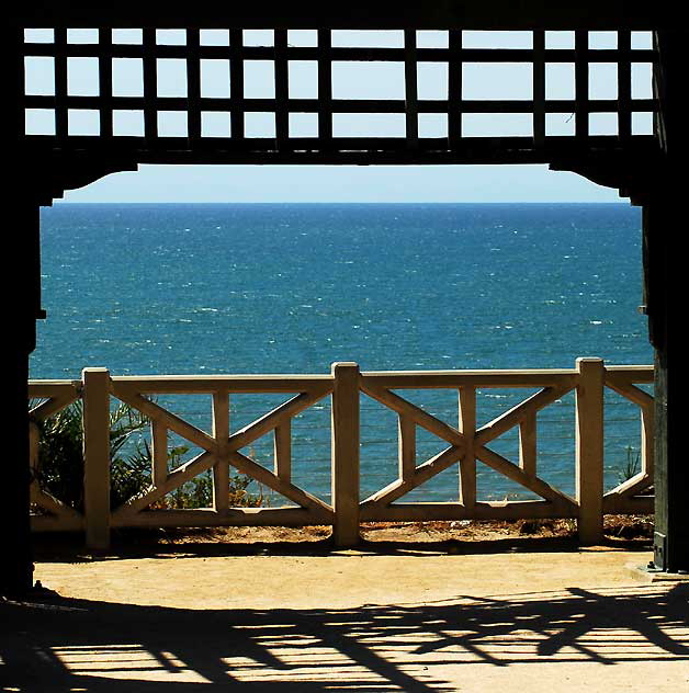 Palisades Park on Ocean Avenue in Santa Monica