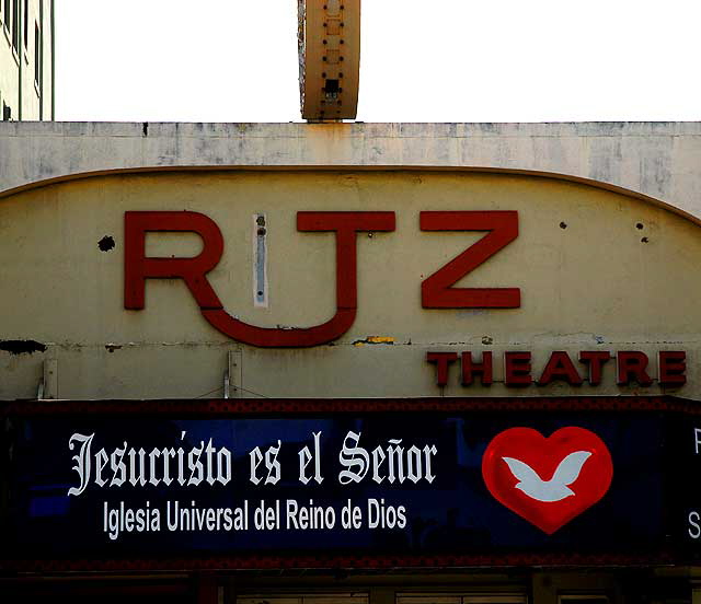 The former Ritz Theater on Hollywood Boulevard