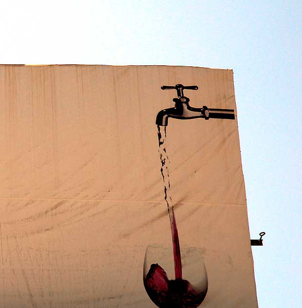 Religious billboard, Sunset Boulevard at Formosa Avenue