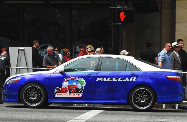 Hollywood, Thursday, April 15, 2010 - Izod/Toyota/Mattel promotion for the annual Long Beach Grand Prix