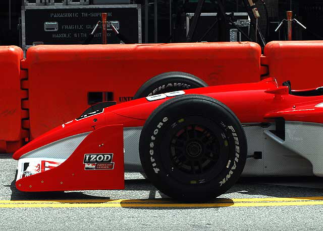 Hollywood, Thursday, April 15, 2010 - Izod/Toyota/Mattel promotion for the annual Long Beach Grand Prix - Indy Car on Display