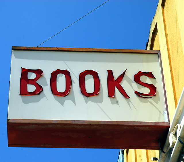 Bookstore, Melrose and La Brea