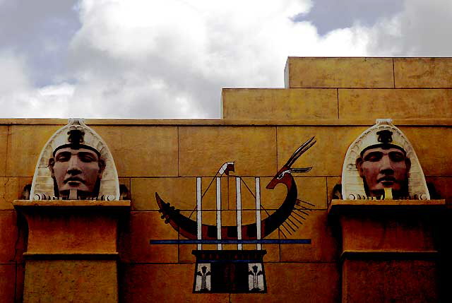 Courtyard of the Egyptian Theater, Hollywood Boulevard