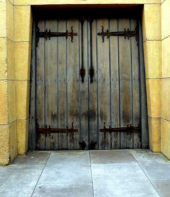 Courtyard of the Egyptian Theater, Hollywood Boulevard