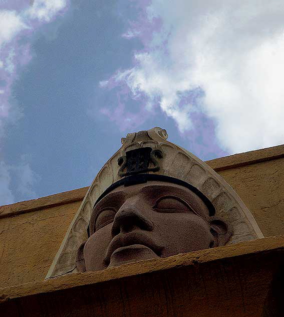 Courtyard of the Egyptian Theater, Hollywood Boulevard