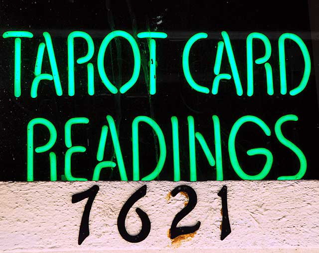 Tarot Card Readings, 7621 Melrose Avenue, Hollywood