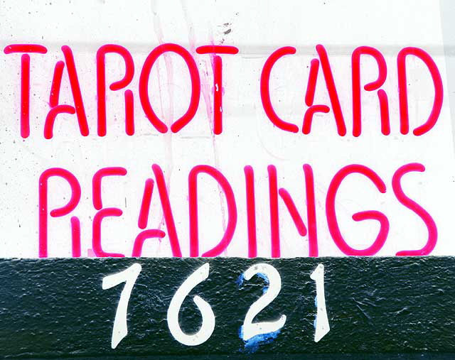 Tarot Card Readings, 7621 Melrose Avenue, Hollywood