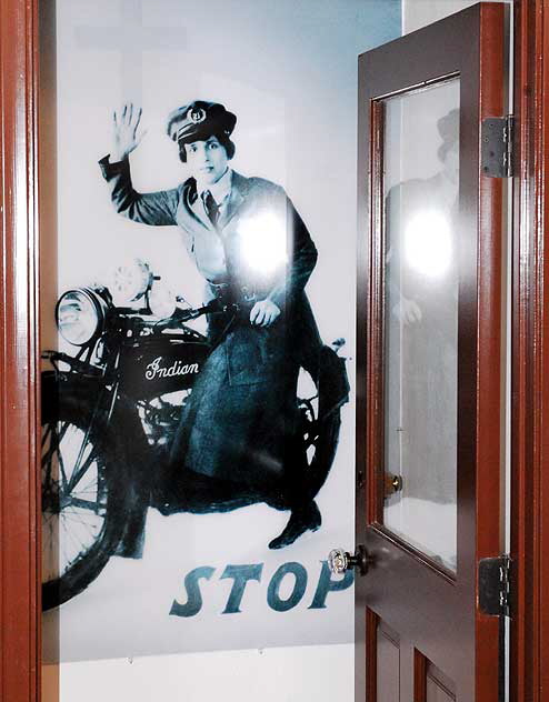 Aimee Semple McPherson memorabilia in the parsonage at Angelus Temple of the International Church of the Foursquare Gospel, 1100 Glendale Boulevard at Park Avenue, Echo Park, Los Angeles