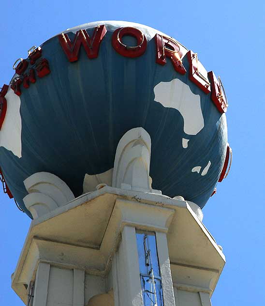 Crossroads of the World on Sunset Boulevard in Hollywood - Saturday, May 1, 2010