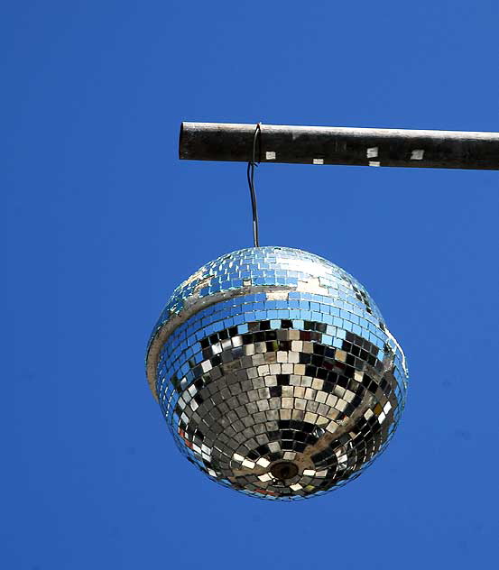 Disco Ball, Sunset at Vendome, Los Angeles
