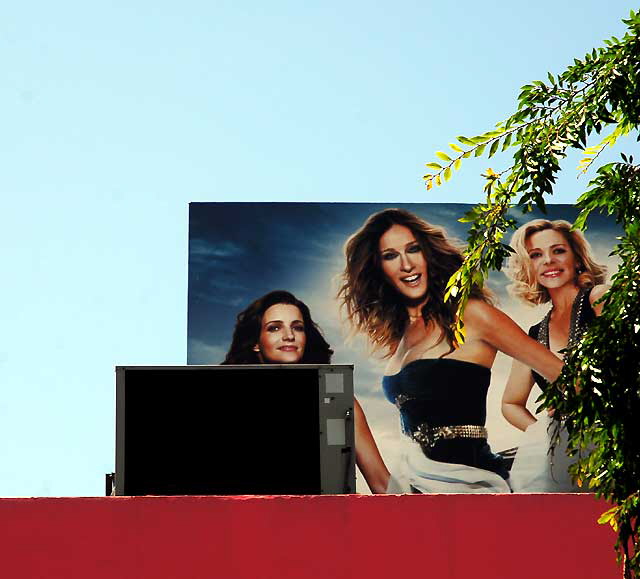 Billboard for Sex and the City 2, Melrose Avenue