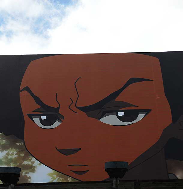 "Boondocks" billboard on the Sunset Strip