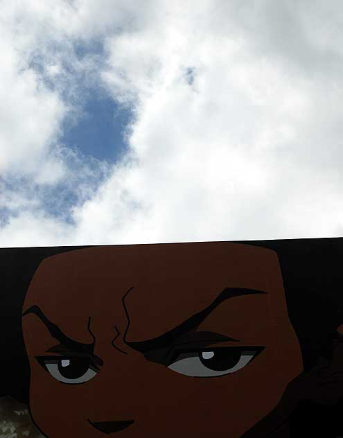 "Boondocks" billboard on the Sunset Strip