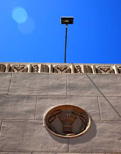 Full light on the old Helms Bakery on Venice Boulevard, Culver City