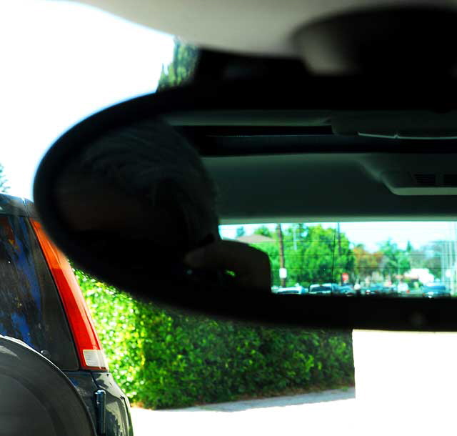 Mini Cooper rearview mirror