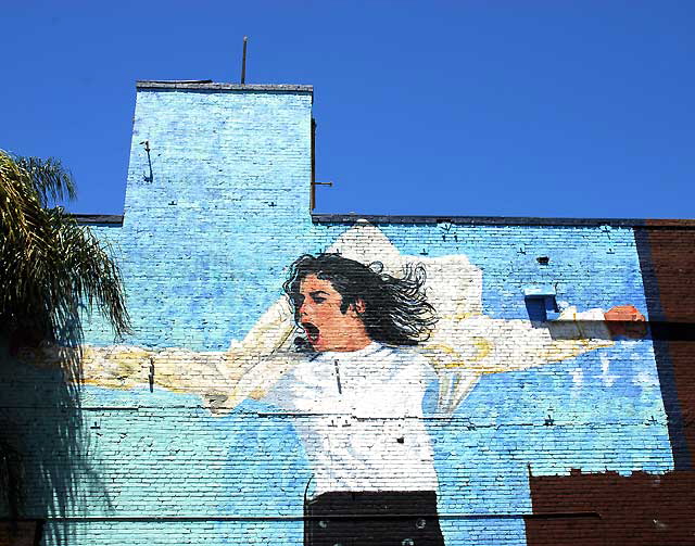 Michael Jackson mural on Cahuenga near Hollywood Boulevard
