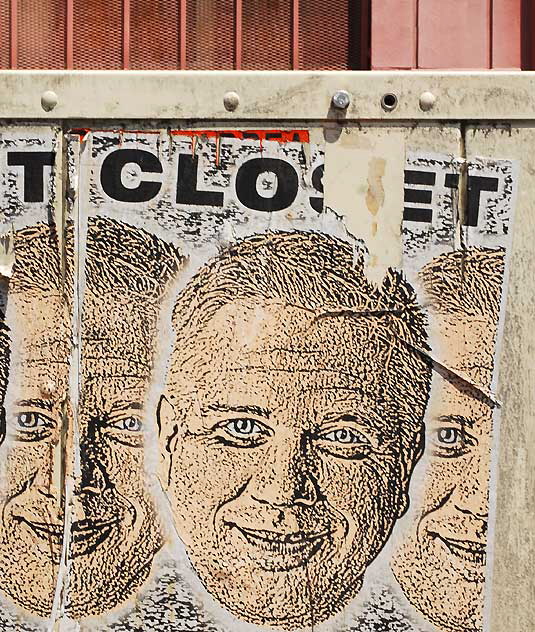 Glenn Beck, Closet Fascist - northeast corner Wilshire and La Brea