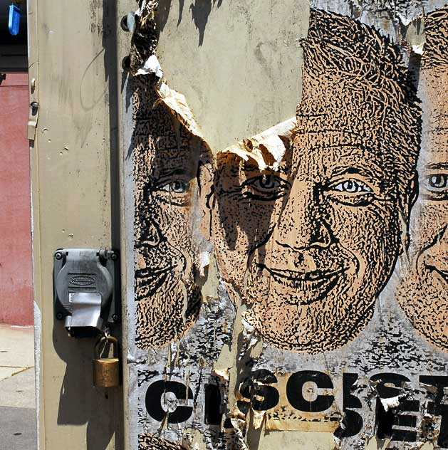 Glenn Beck, Closet Fascist - northeast corner Wilshire and La Brea