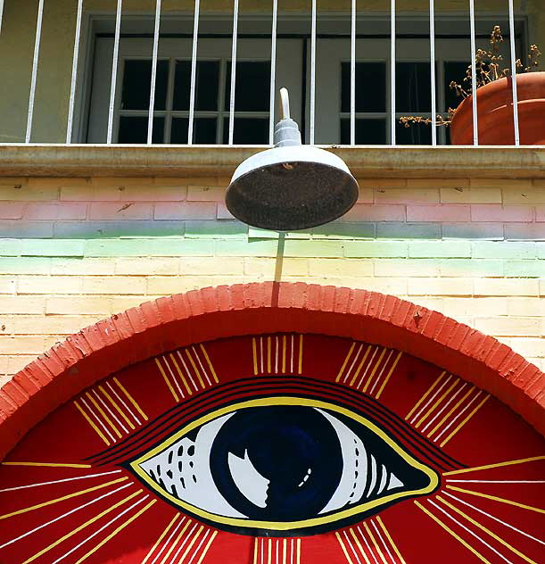 Big Eye and Lamp, Oceanfront Walk, Venice Beach