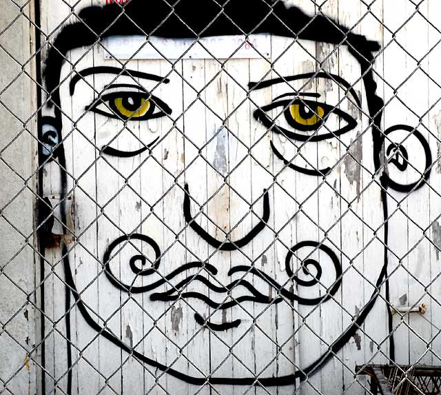 Fence Face, Wave Crest Avenue at Speedway, Venice Beach 