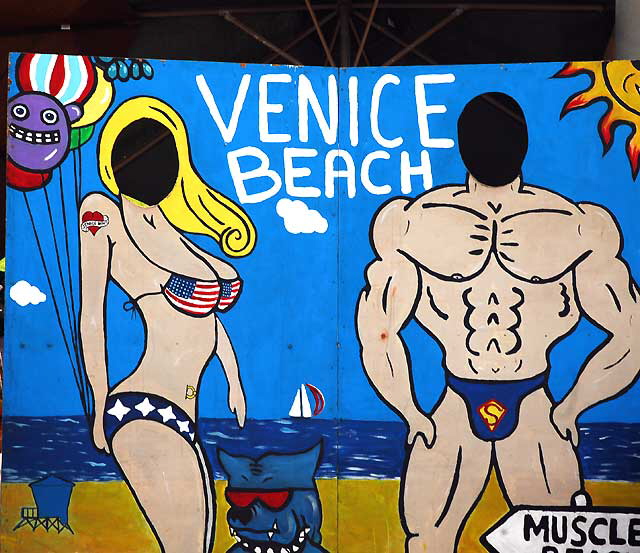 Your Head Here, Oceanfront Walk, Venice Beach