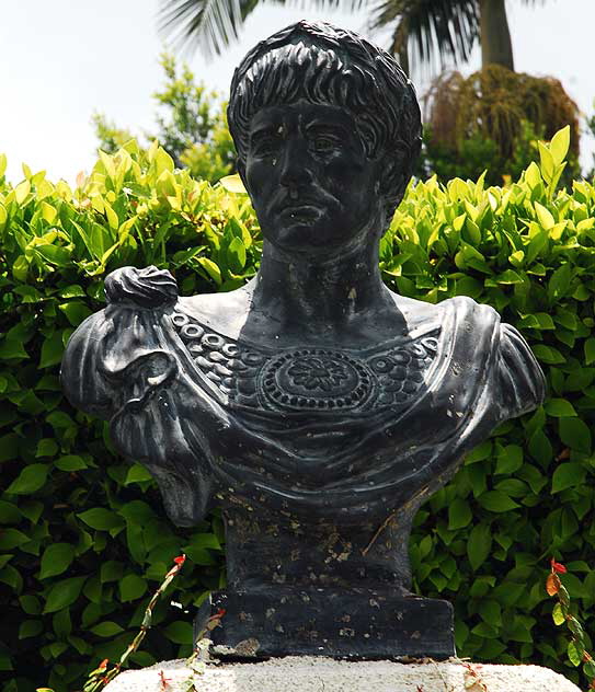 Figure on the corner of Walden Drive and Carmelita Avenue in Beverly Hills