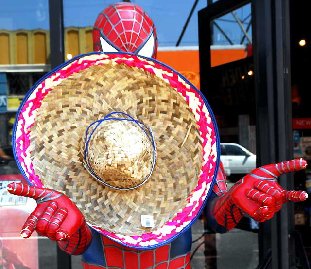 Spiderman Sombrero - Golden Apple Vintage Comics, Melrose and La Brea