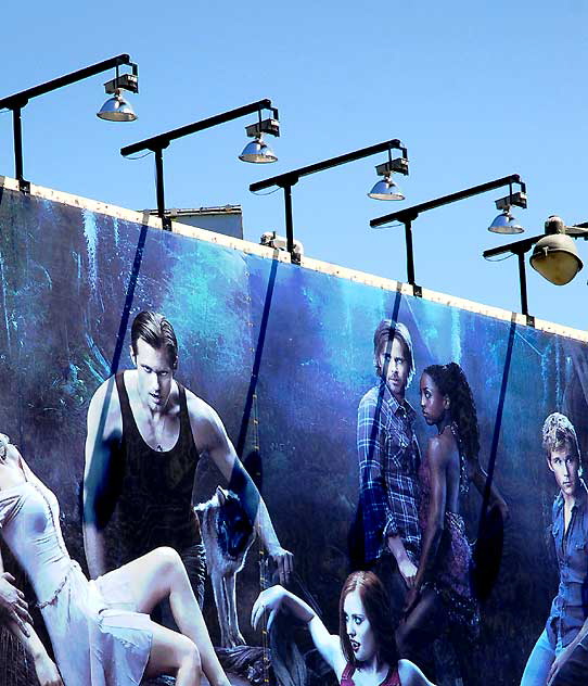 Billboard for the HOB series True Blood, on Wilshire Boulevard at the La Brea Tar Pits