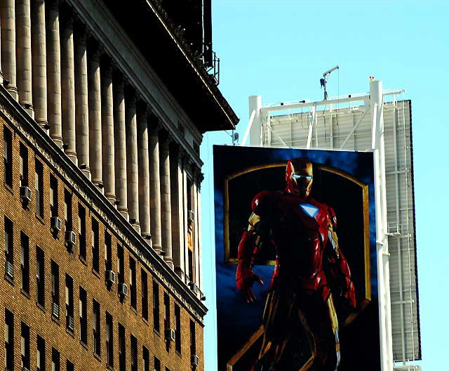 Ironman 2 billboard at the Taft Building, Hollywood and Vine