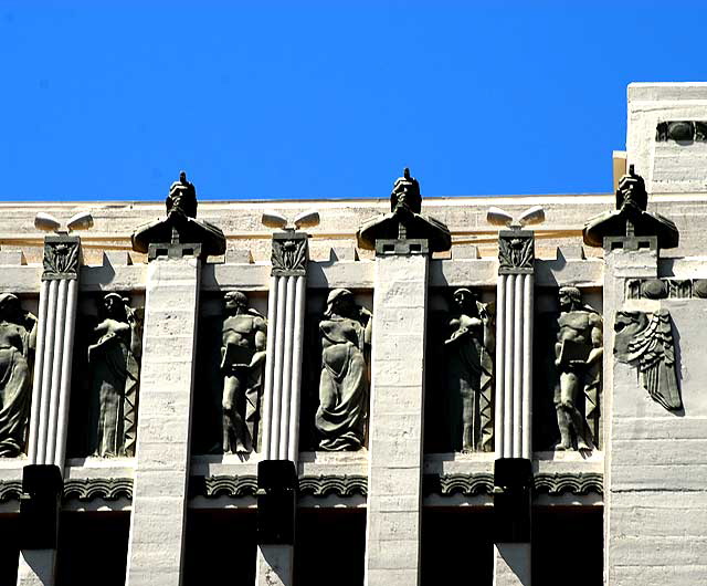 Yucca-Vine Tower, 1928, by the architectural firm of Gogerty and Weyl, 6305-09 Yucca Street at Vine, in Hollywood