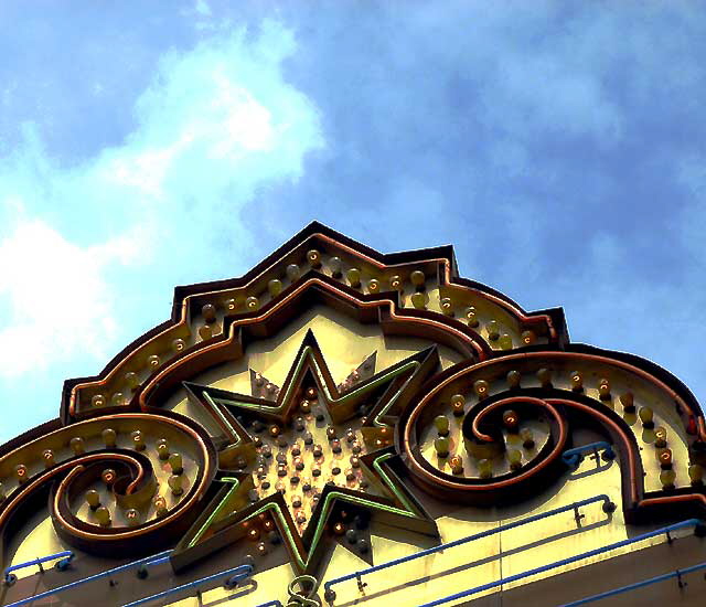 The El Capitan Theater on Hollywood Boulevard