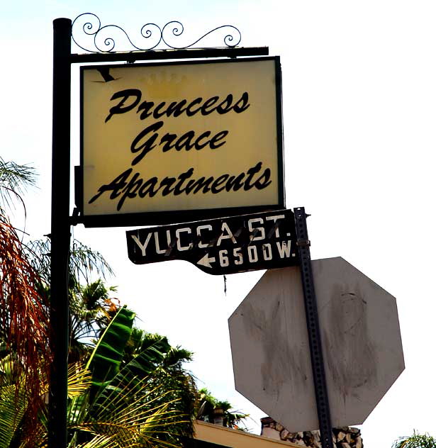Princess Grace Apartments on Yucca in Hollywood