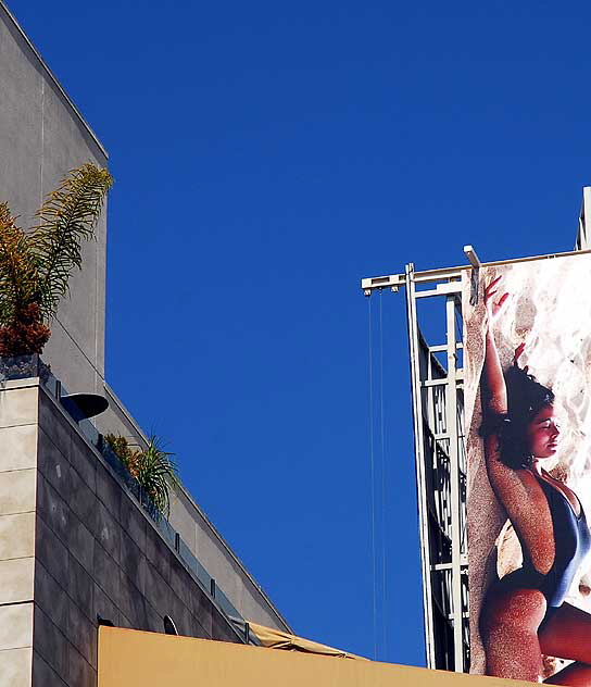 American Apparel billboard at Hollywood and Highland