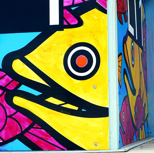 Portraits of Hope "Summer of Color" Life Guard Tower, Malibu 