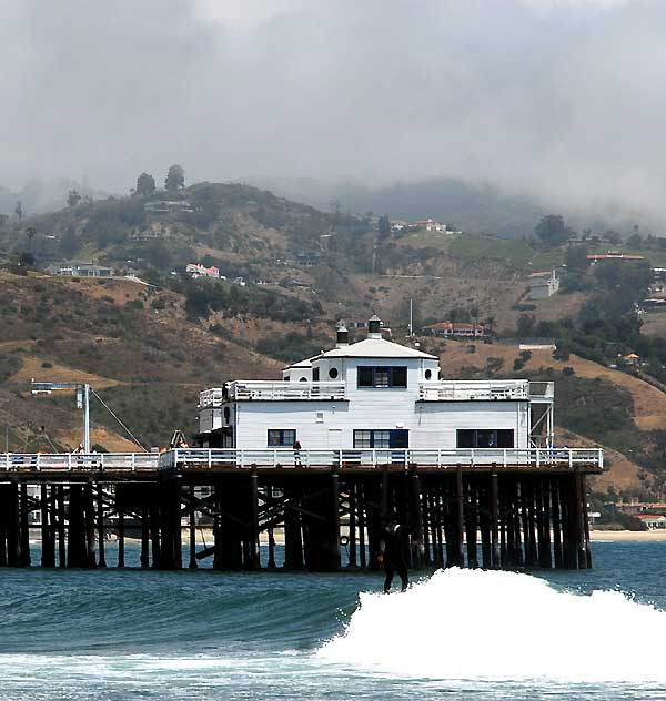 Surfer at Surfrider Beach, Malibu