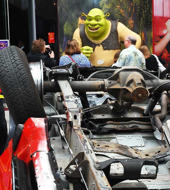 At Madam Tussaud's Wax Museum, Thursday, June 10, 2010, a promo for the new 3-D King Kong Ride at Universal Studios Hollywood