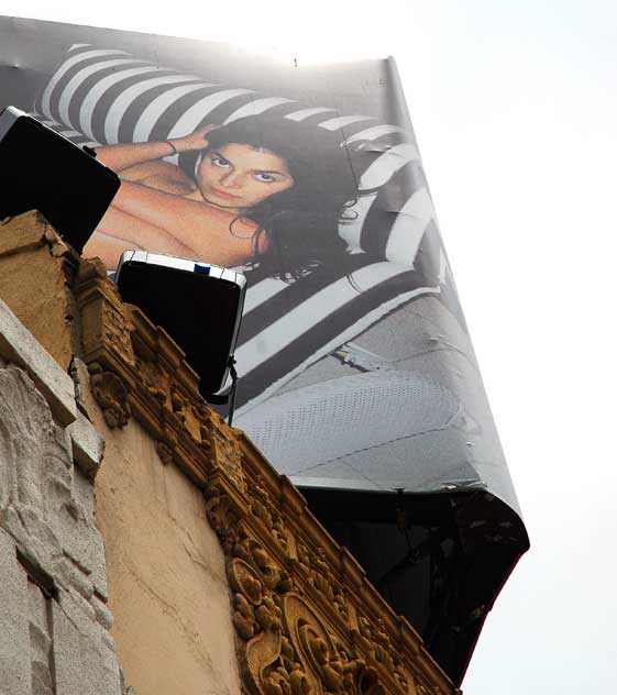 American Apparel billboard, Hollywood Boulevard