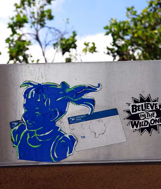 Blue Kid sticker