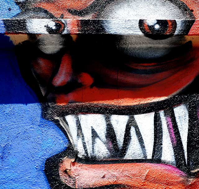 Wall Eyes and Big Teeth, 4001 West Sunset Boulevard