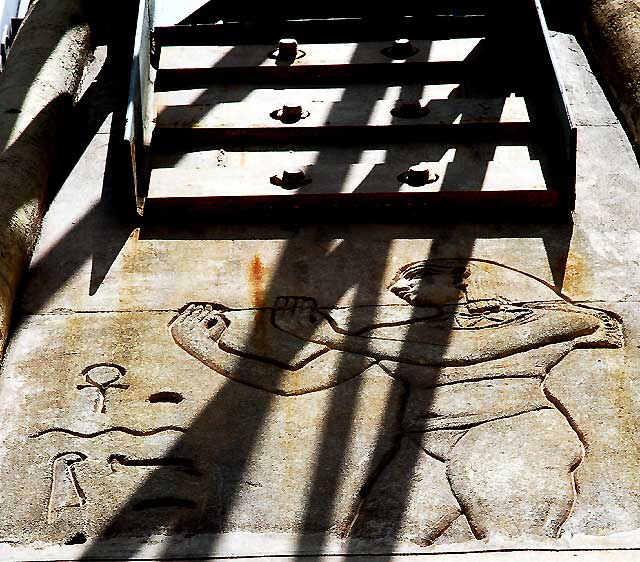 At the Egyptian Theatre on Hollywood Boulevard At the Egyptian Theatre on Hollywood Boulevard