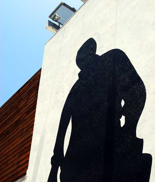 Wall Man, La Brea north of Wilshire