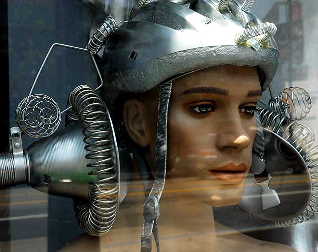 Metal Hat, shop window, Hollywood Boulevard